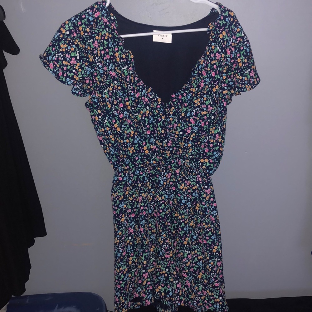 Floral mini dress
